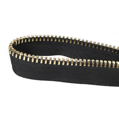 # 5 Oorspronkelijke Open End Metalen Zipper In Zwart Auto-Lock