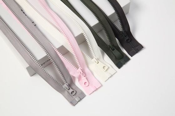 Kledinggoed Ruim Gebruik Hars #5 Plastic Zippers In Zwart Roze Grijz