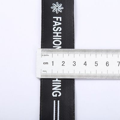 Autovergrendeling Nylon Zipper met gedrukte sport voor kleding schoenen tassen waterdicht
