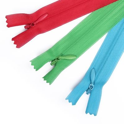 Nylon kant onzichtbaar rits kleurrijke plek gooi kussen kussen plastic rits