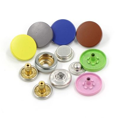 Decoratieve accessoires Ronde pers Zinklegering Custom Metal Snap Knoppen Voor Kleding