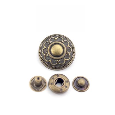 Gepersonaliseerde metalen knoppen met logo voor jassen