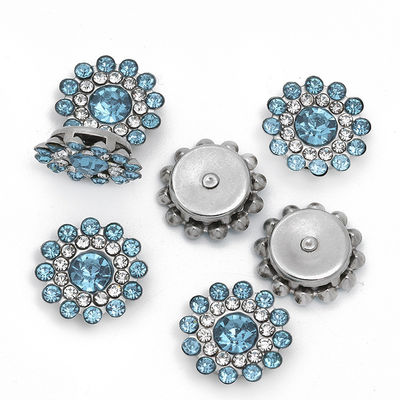 Accessoire China Groothandel Rhinestone Pearl Diamond Crystal Metal Button Voor Kleding Haar Bow Center