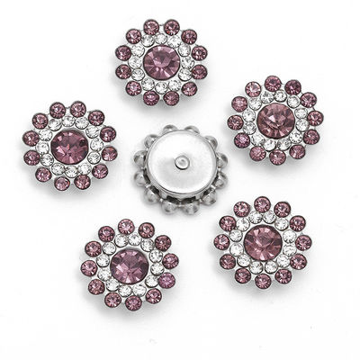 Accessoire China Groothandel Rhinestone Pearl Diamond Crystal Metal Button Voor Kleding Haar Bow Center