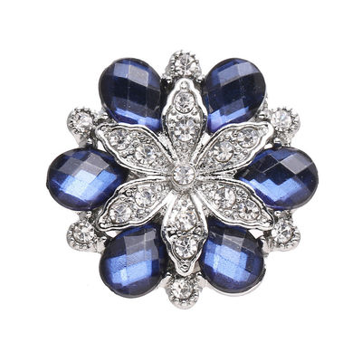 Luxe milieuvriendelijke diamanten knoppen juwelen knop voor kleding en schoenen decoratie