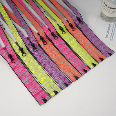 Fabriek Groothandel Custom 3# 5# 7# nylon waterdichte rits Auto Lock Verschillende soorten nylon rits voor kledingzakken