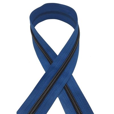 5# Nylon Zipper Goud Kleurrijke Elektroplatering Tanden Goud En Zilver Uien Zipper Nylon zippers te koop