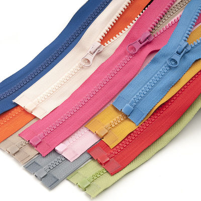 Custom Size Logo 5# Hars Zipper Plastic Gevormd Zipper Derlin Zipper