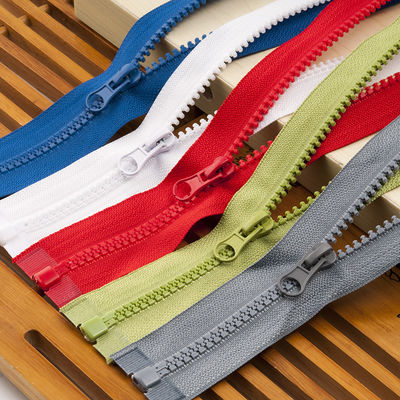 Custom Size Logo 5# Hars Zipper Plastic Gevormd Zipper Derlin Zipper