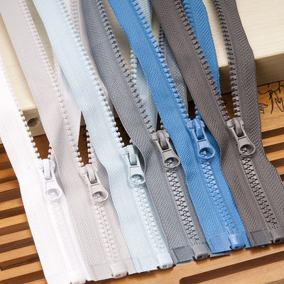 Custom Size Logo 5# Hars Zipper Plastic Gevormd Zipper Derlin Zipper