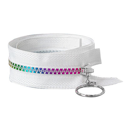 Custom Size Logo 5# Hars Zipper Plastic Gevormd Zipper Derlin Zipper