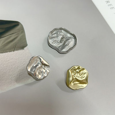 9MM Designer Zilveren Gouden Naaijas Perlen Luxe Winter Strass Metalen Knoppen Voor Kleding