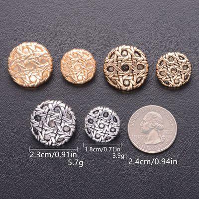 Custom Sewing Dome Retro Uniform Suit Knoppen Schank Metalen Knop Voor Kleding