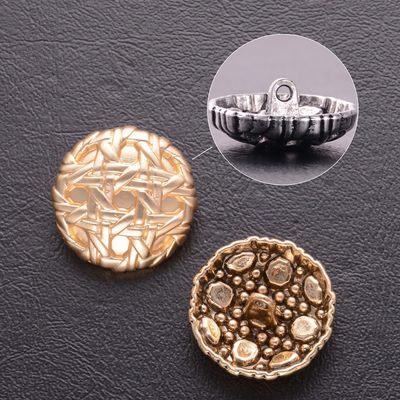 Custom Sewing Dome Retro Uniform Suit Knoppen Schank Metalen Knop Voor Kleding