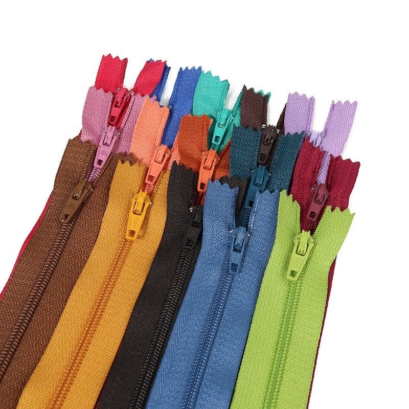 Zipper 25 Kleur 3# Nylon Zipper Custom Zipper Voor kledingstukken Naai Accessoires