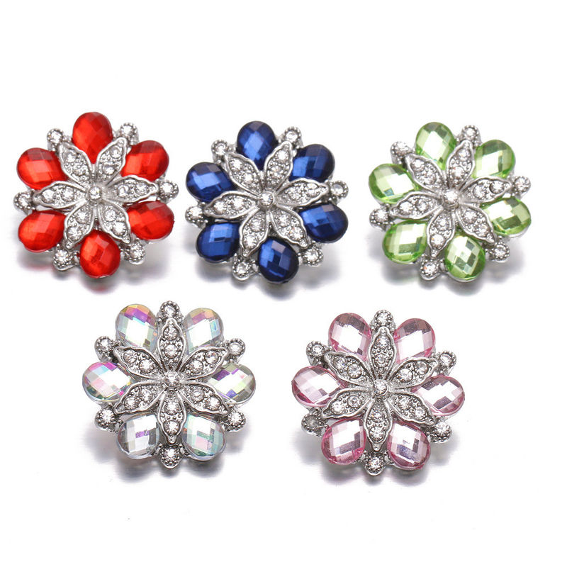 Luxe milieuvriendelijke diamanten knoppen juwelen knop voor kleding en schoenen decoratie